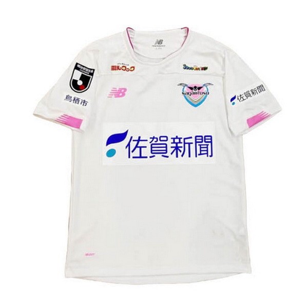 Thailande Maillot Football Sagan Tosu Exterieur 2020-21 Blanc